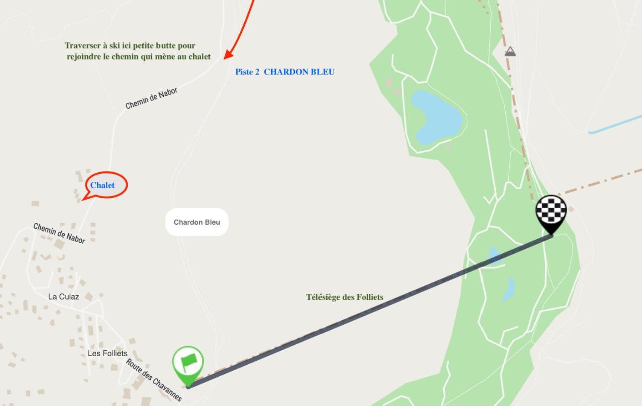 לה ג'ט Le Chalet De Nabor מראה חיצוני תמונה